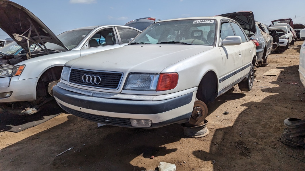 junkyard-gem:-1992-audi-100-cs-sedan