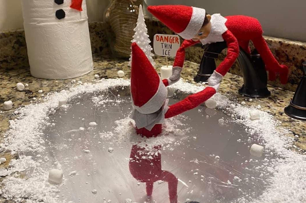 parents-are-getting-realllllllllly-creative-with-elf-on-the-shelf-this-year-–-here-are-19-viral-photos