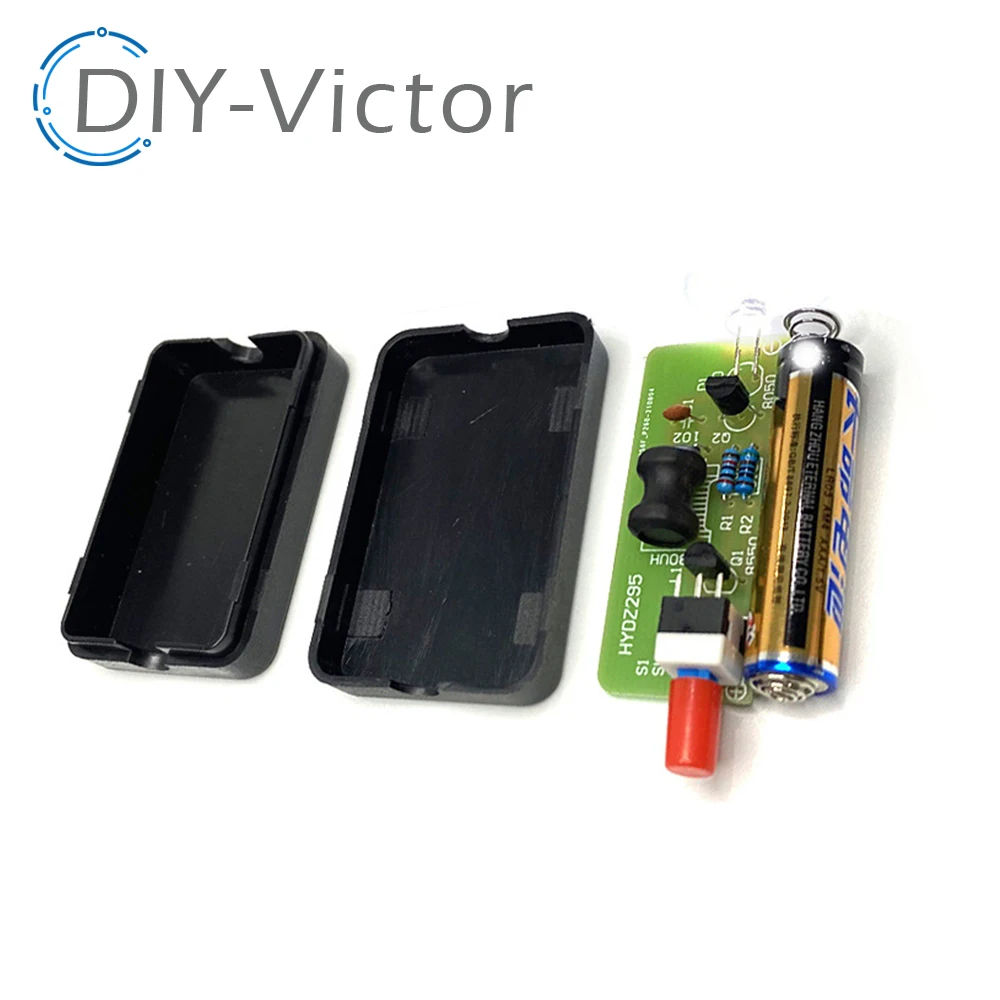 1.5V Flashlight DIY Kit Simple Integrated Circuit Board Soldering Practice Suite For Electronic Components Welding Training