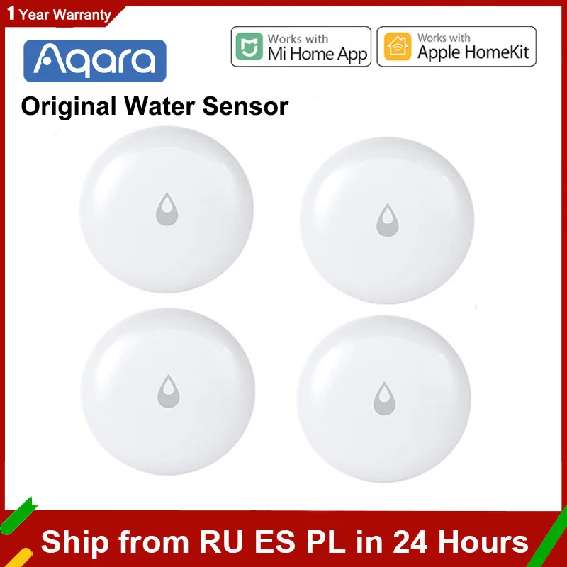 Aqara IP67 Water Immersing Sensor Zigbee Flood Water Leak Detector Alarm Security Soaking Sensor For XiaoMi Home Homekit APP