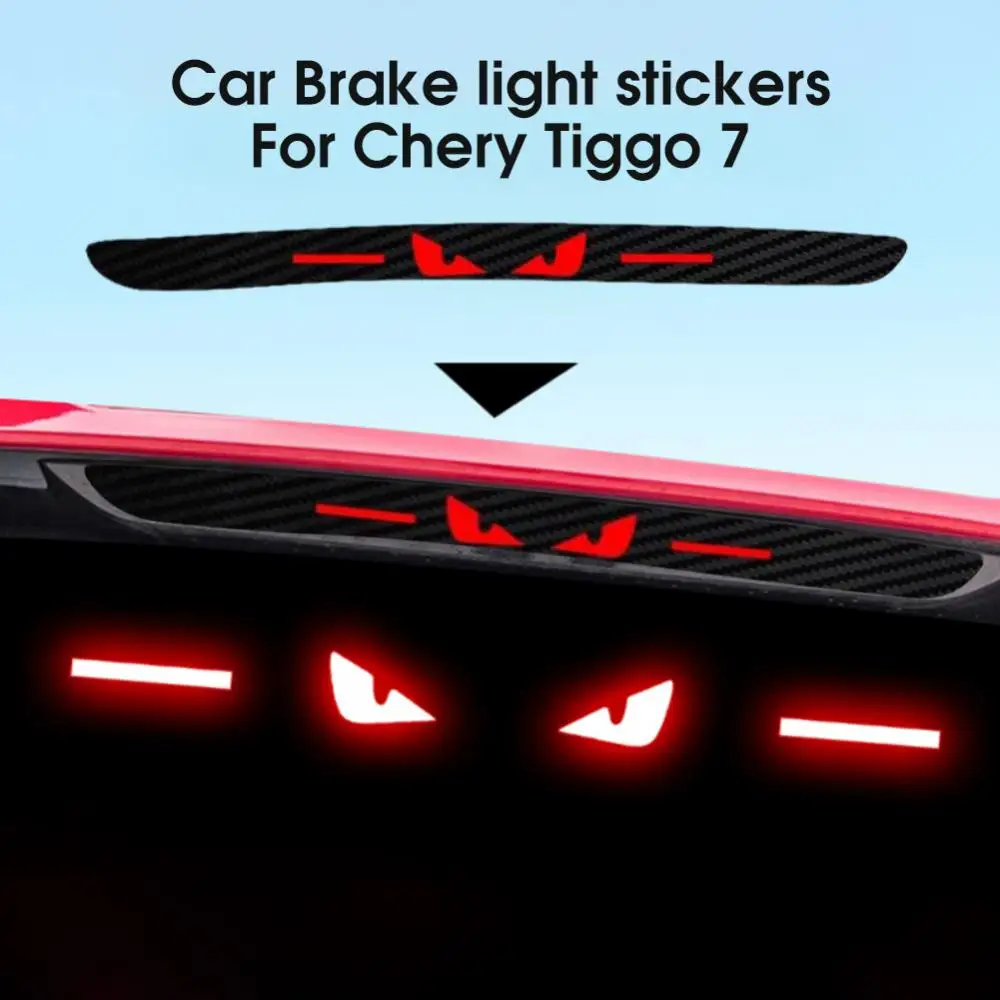 Car Sticker Taillight Sticker Brake Lights Lamp Protector Carbon Fiber Covers Styling Sticker Hawkeye Styling Car Accessories