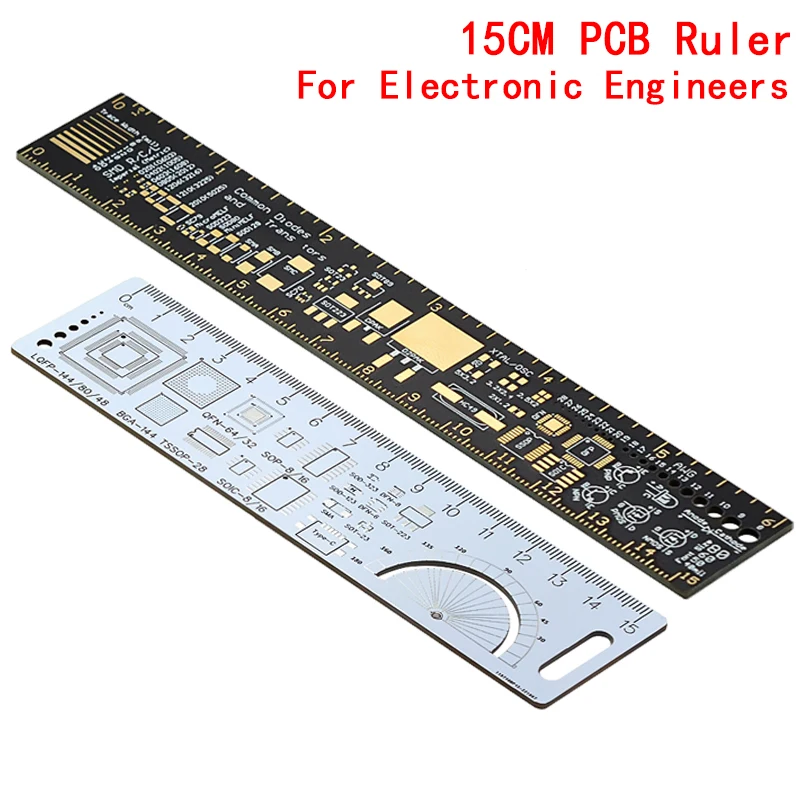PCB Ruler For Electronic Engineers For Geeks Makers For Arduino Fans PCB Reference Ruler PCB Packaging Units v2 - 6