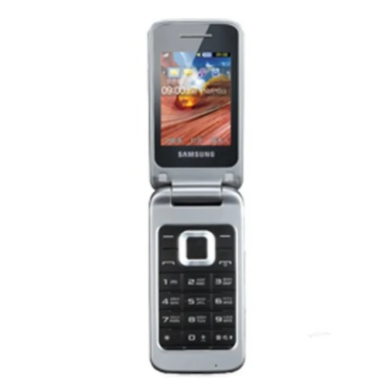 Samsung C3520 mobile phone, Bluetooth, MP3, FM, Radio, GSM, flip, unlocked, cell phone