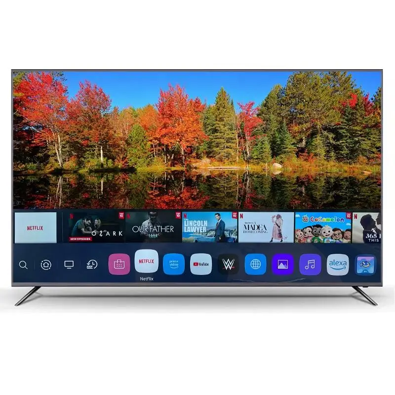 Wholesale 24 32 43 50 55 Inches 2K HD Wifi LED Tv, Smart android Television TV