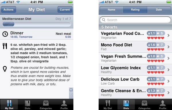 diet2go-iphone-app