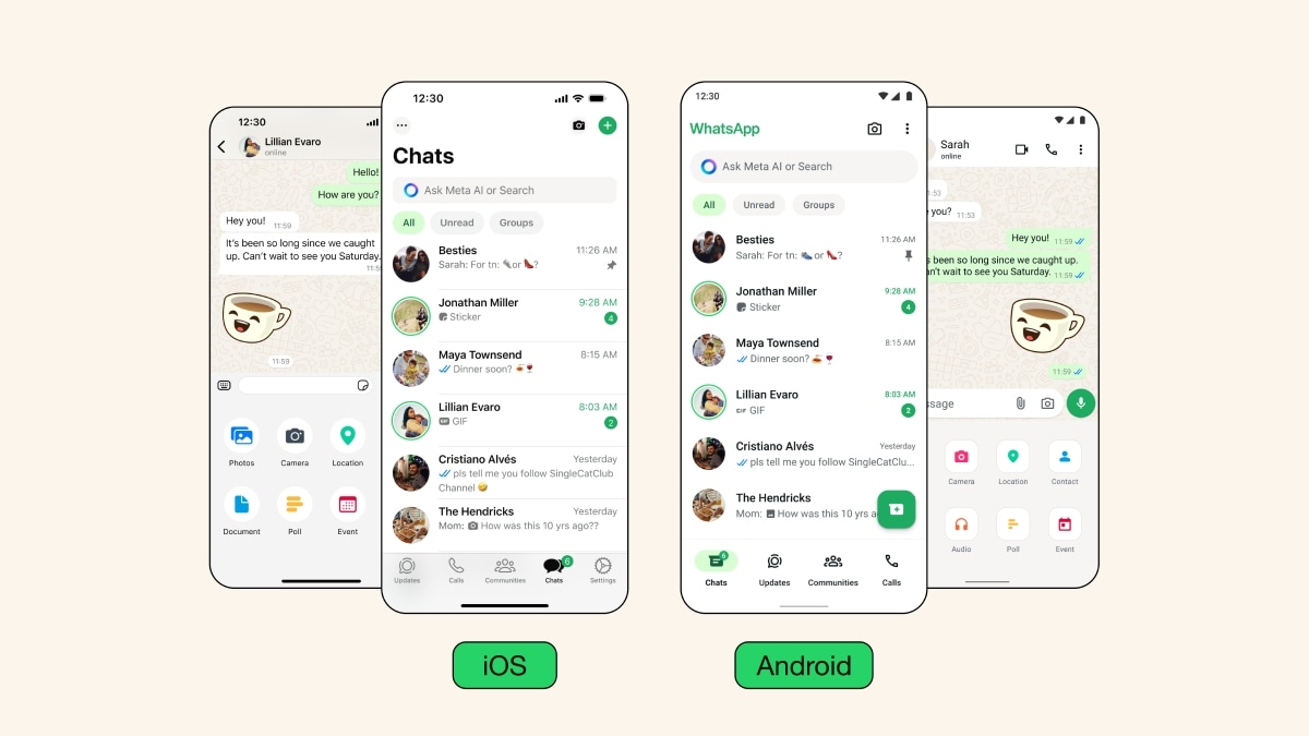 whatsapp-gets-darker-dark-mode,-redesigned-navigation,-new-icons-and-more