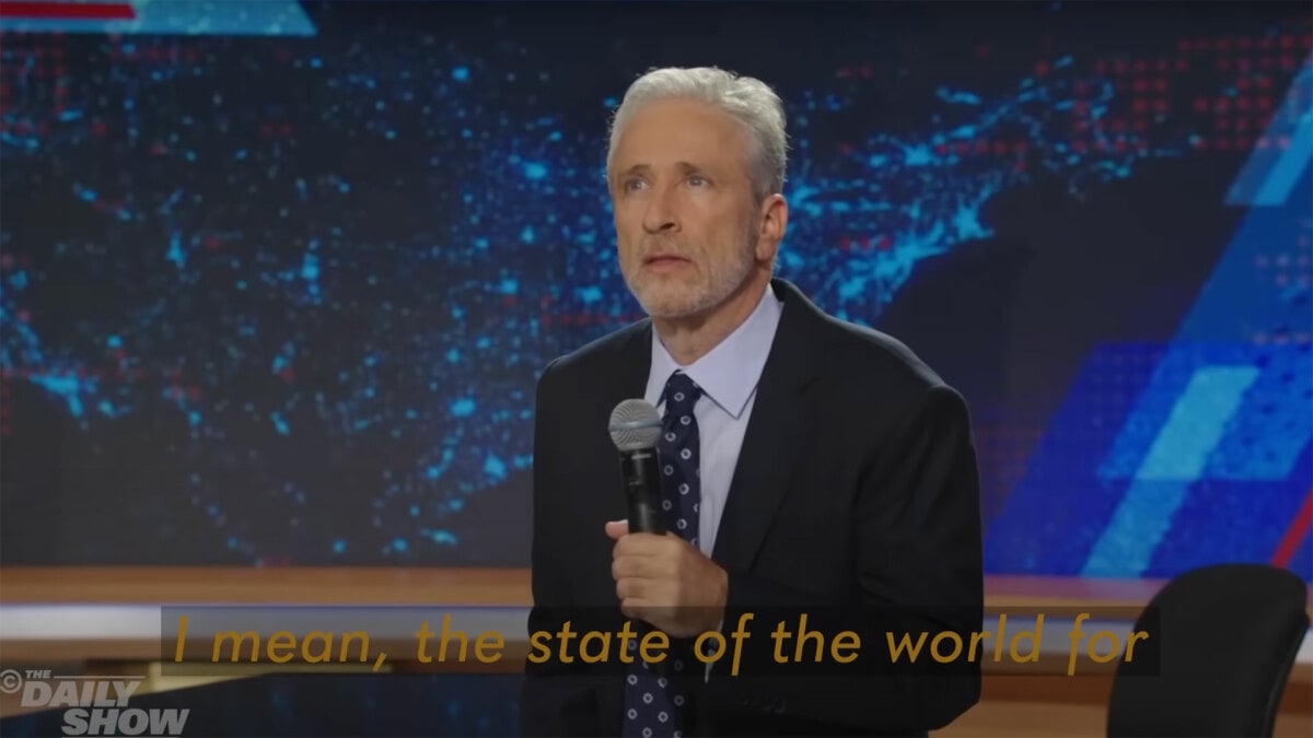 watch-jon-stewart-respond-to-frustrated-young-voter-in-'daily-show'-bts