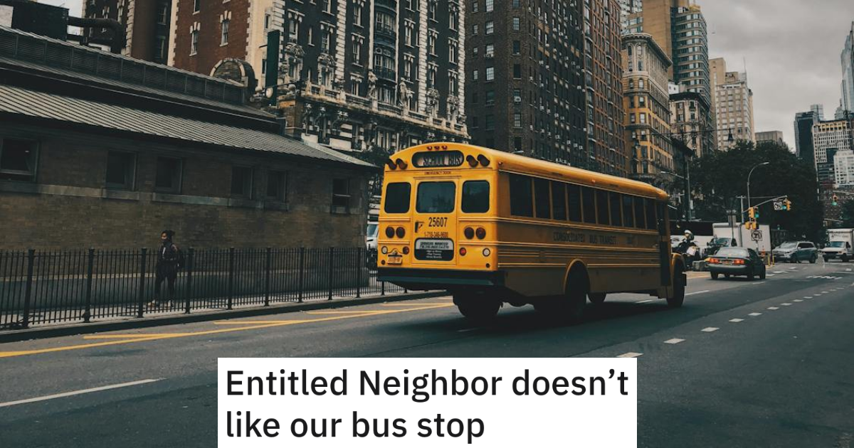 neighbor-complains-that-having-two-bus-stops-is-slowing-down-traffic,-but-is-furious-when-the-changed-bus-schedule-screws-him-over-even-more