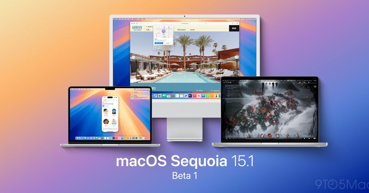 macos-sequoia-15.1-beta-rolling-out-with-apple-intelligence