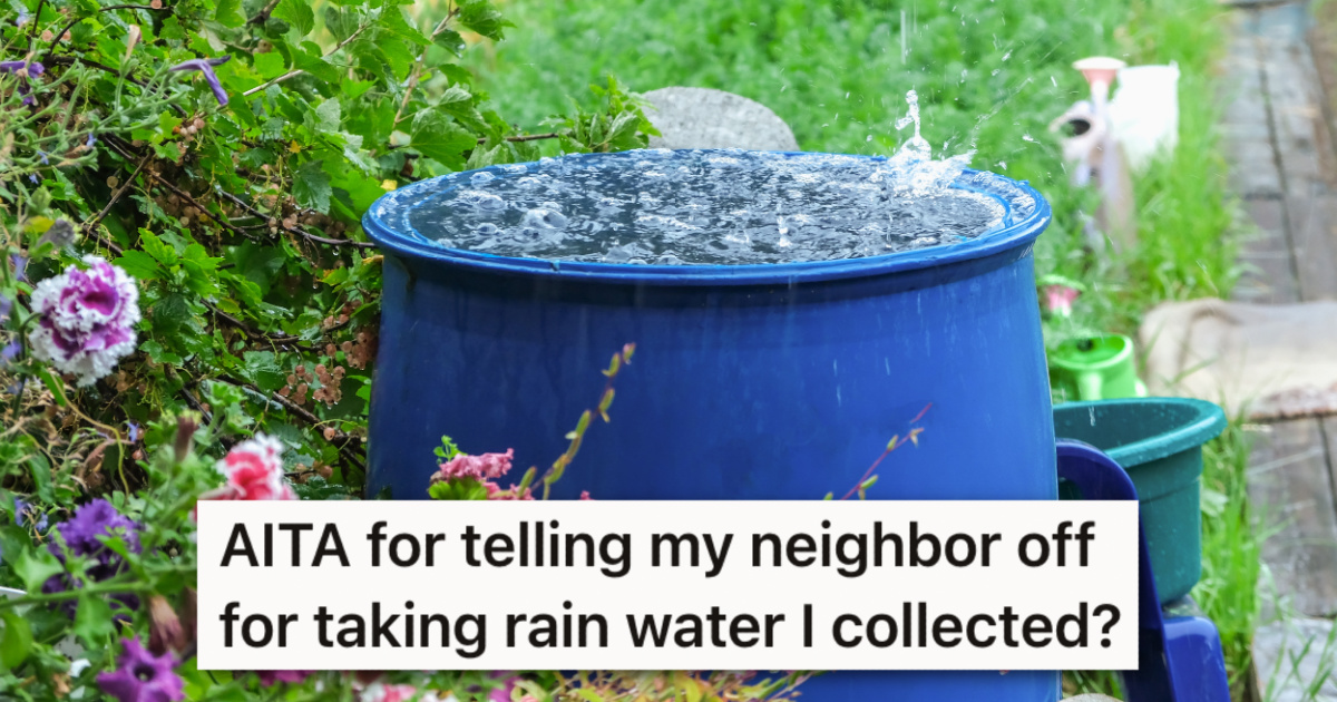 he-asked-his-neighbors-to-stop-using-the-rainwater-he-collected,-but-some-think-he-should-give-it-away-for-free