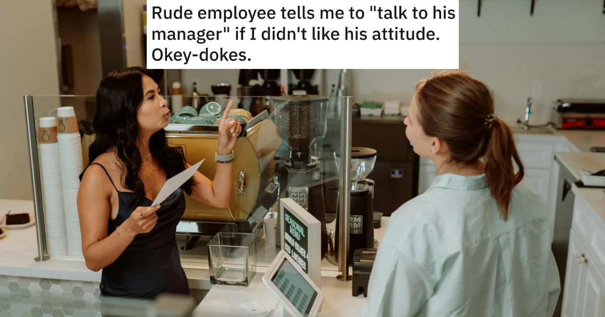 employee-dares-woman-to-complain-to-his-boss,-so-she-does-exactly-that-and-gets-him-fired