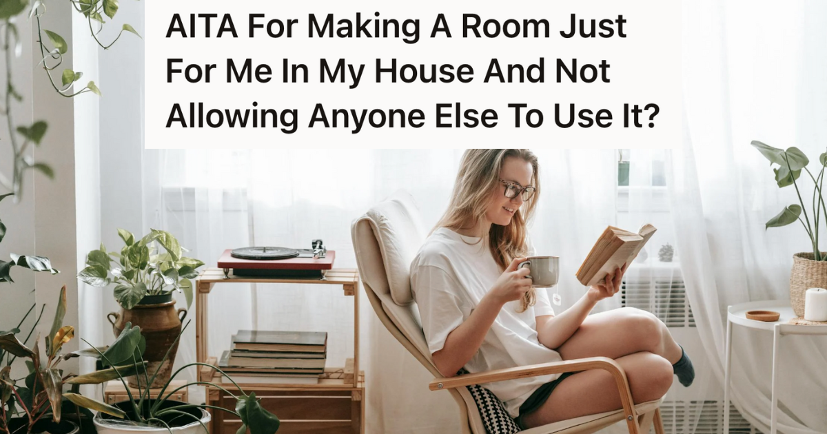 she-decided-to-turn-an-extra-room-into-a-hobby-space,-but-her-husband-loathes-the-idea