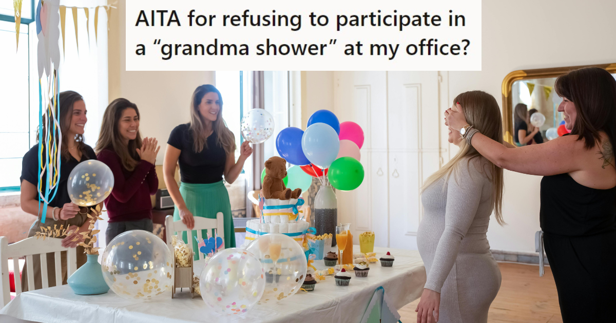 absurd-coworker-wanted-this-girl-to-bake-something-for-another-coworker’s-grandma-shower,-but-she-refused-now-her-colleagues-are-mad-at-her-for-not-participating.